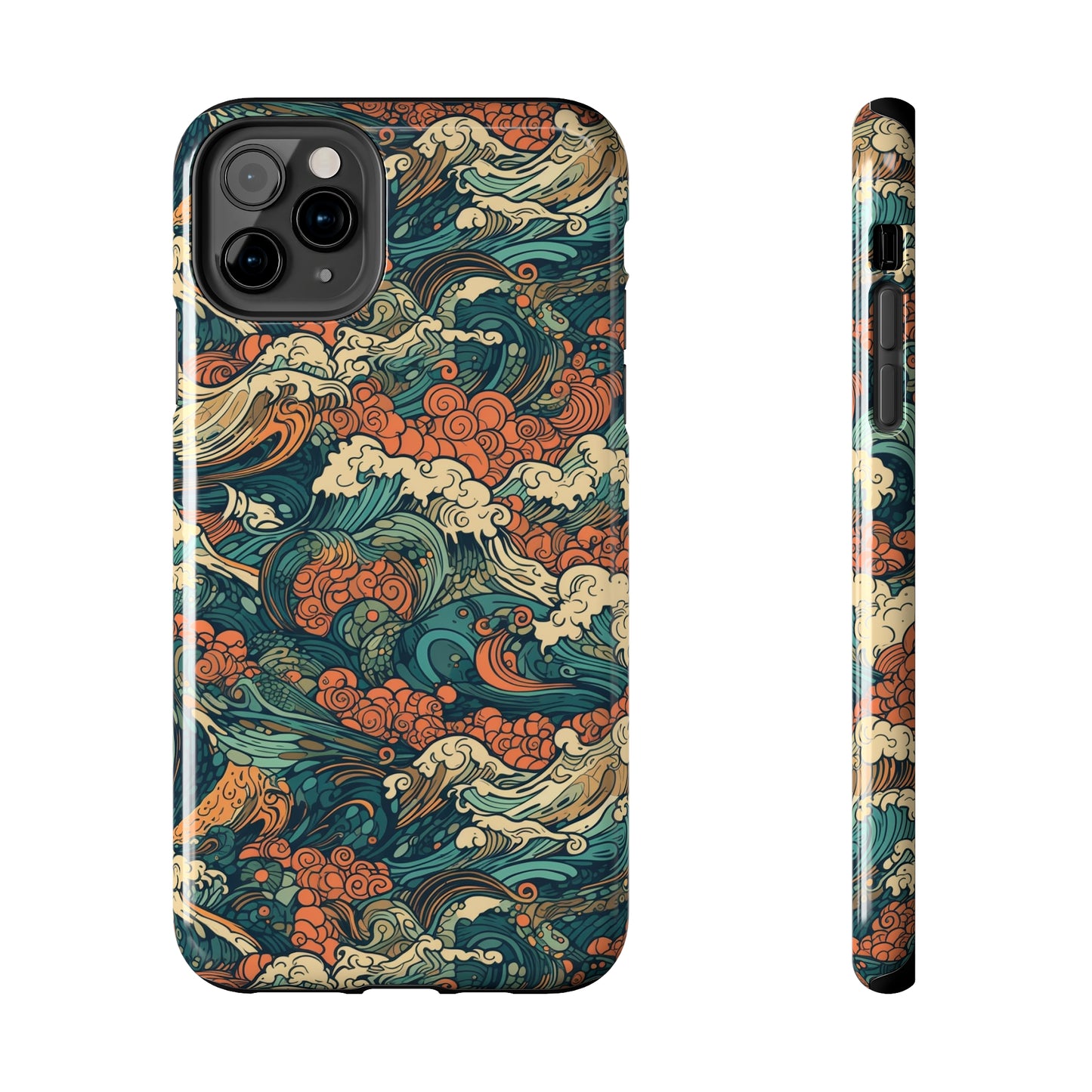 Vibrant Waves - Wave of Colors - Tough Phone Case