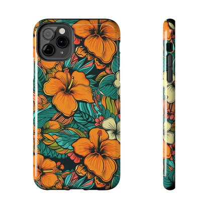 Sunset Tiare - Hawaiian Tough Phone Case