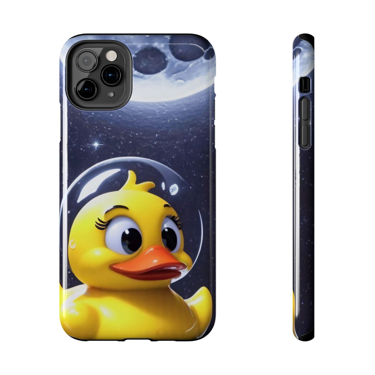 Lunar Space Duck Adventure Tough Phone Case