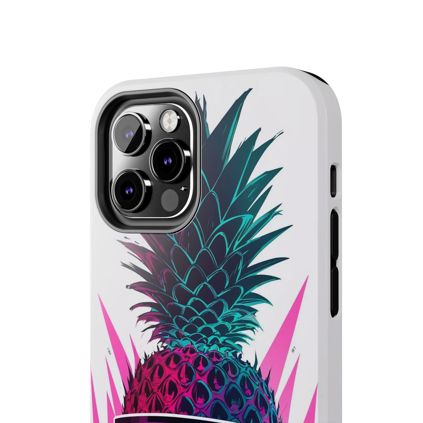 Sunglass Clad Pineapple Funk Tough Phone Case
