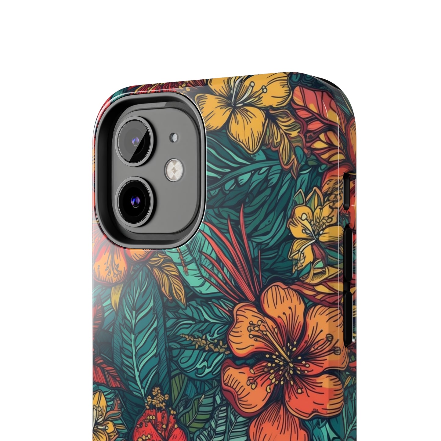 Radiant Frangipani - Hawaiian Tough Phone Case