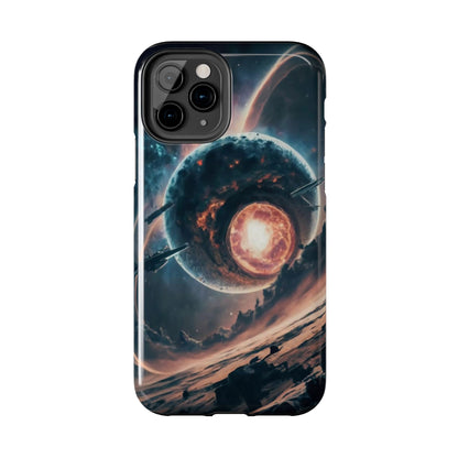 Cosmic Implosion Planet Tough Phone Case