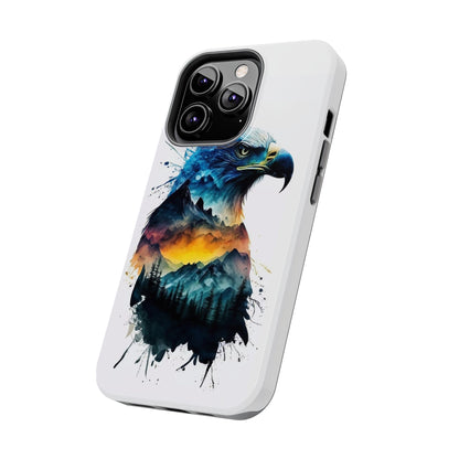 Intense Gaze Bald Eagle Tough Phone Case