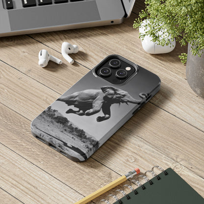 Majestic Elephant Leap Tough Phone Case