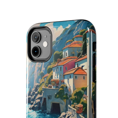 Coastal Dreamscape Boat Tough Phone Case