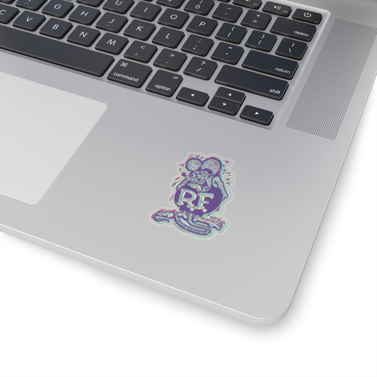 Quirky Quirk Rat Fink Sticker: Offset Color Fusion