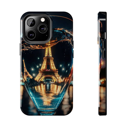 Eiffel Tower Through the Looking Glass Tough Phone Case