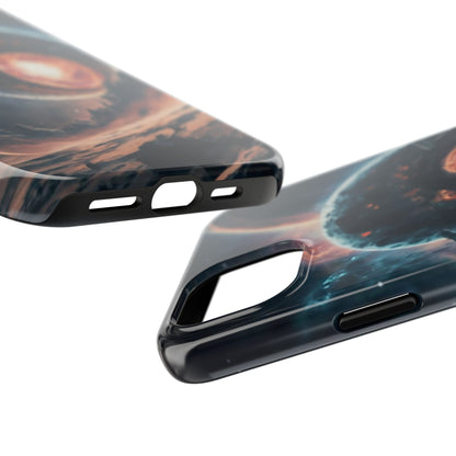 Cosmic Implosion Planet Tough Phone Case