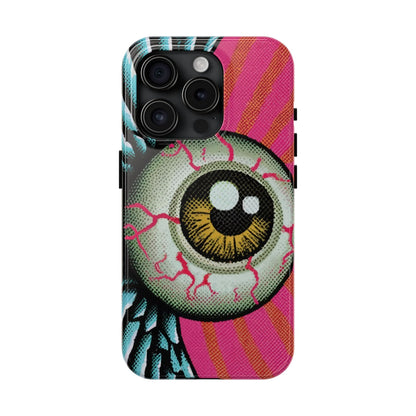 Winged Eye Pop Art Tough iPhone Case