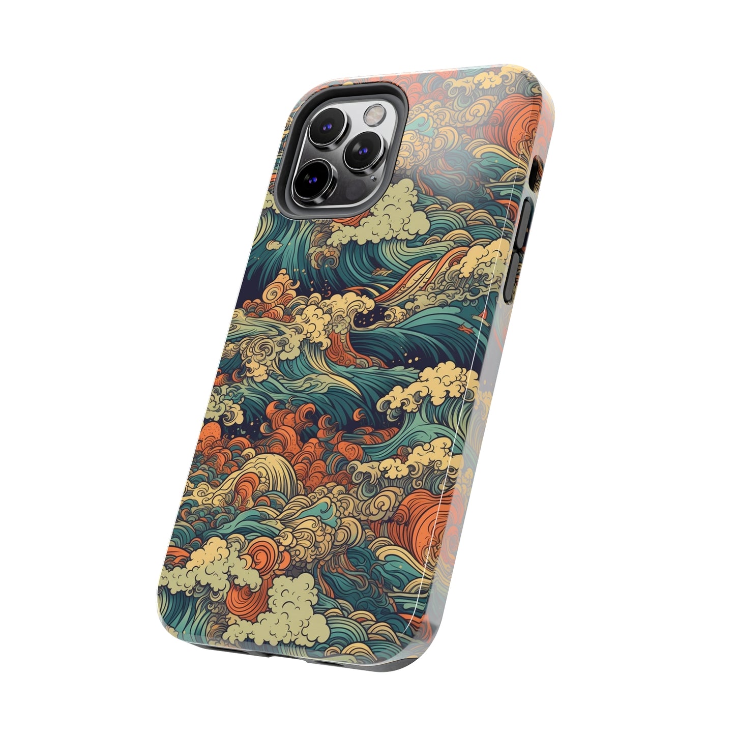 Colorburst Coast - Wave of Colors - Tough Phone Case