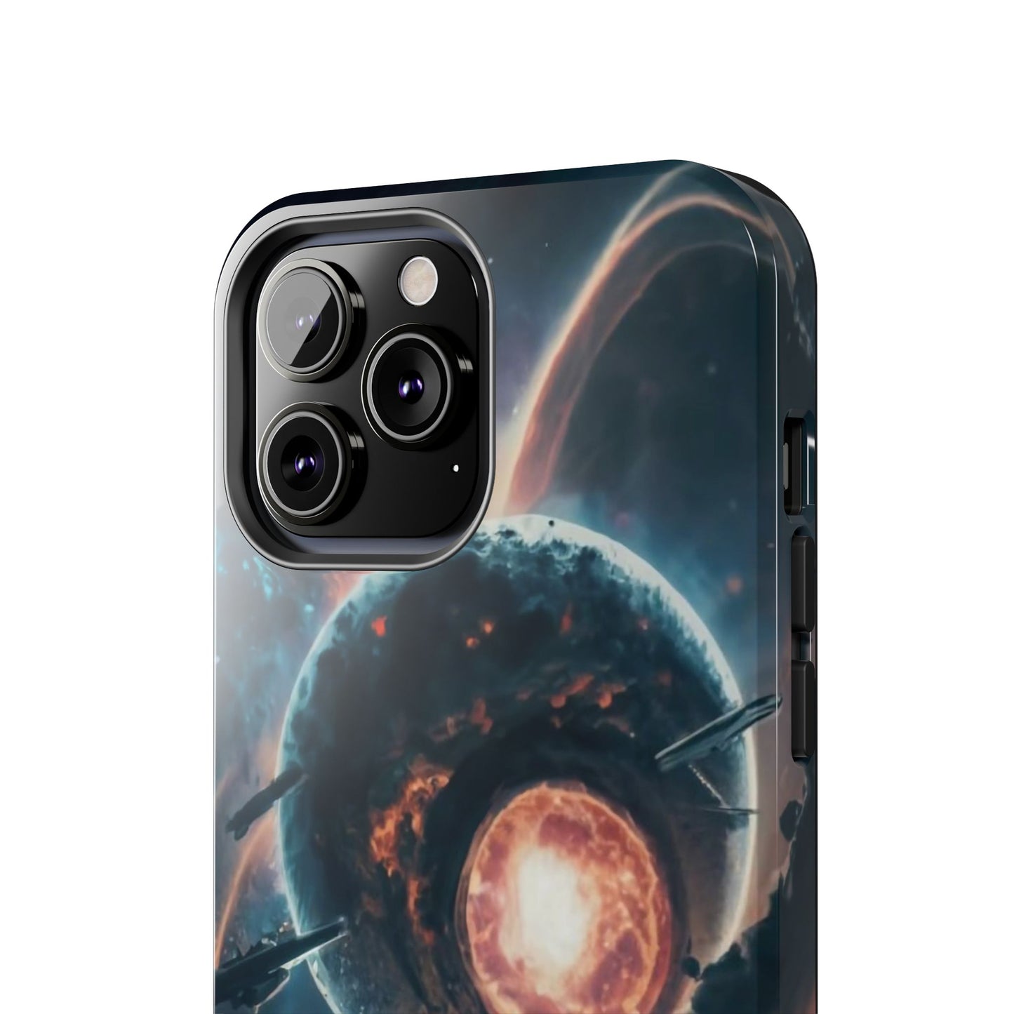 Cosmic Implosion Planet Tough Phone Case