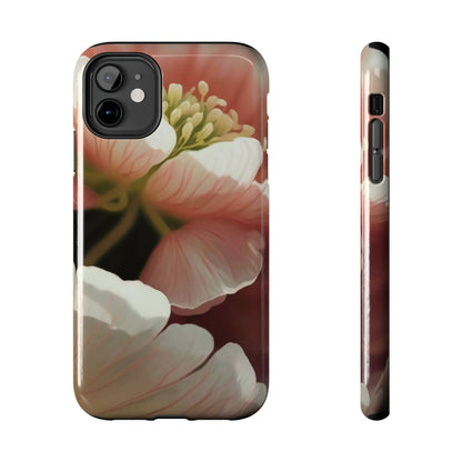 Pink Petal Watercolor Bloom Tough Phone Case