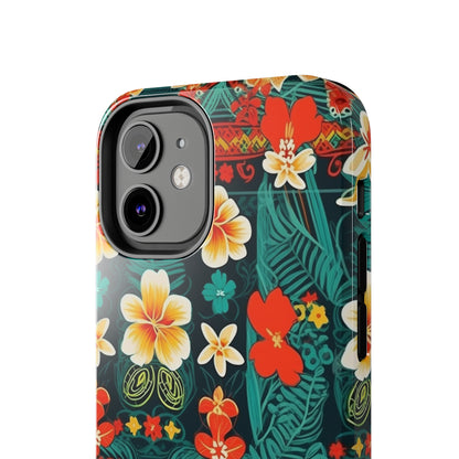 Hibiscus Haze - Hawaiian Tough Phone Case