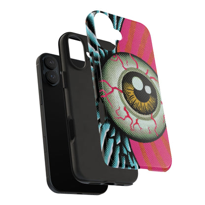 Winged Eye Pop Art Tough iPhone Case