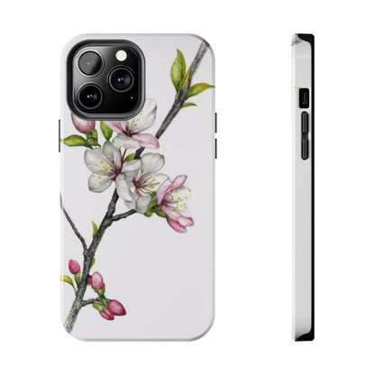 Minimalist Blossom Branch Tough Phone Case