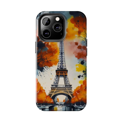 Watercolor Eiffel Twilight Defender Case