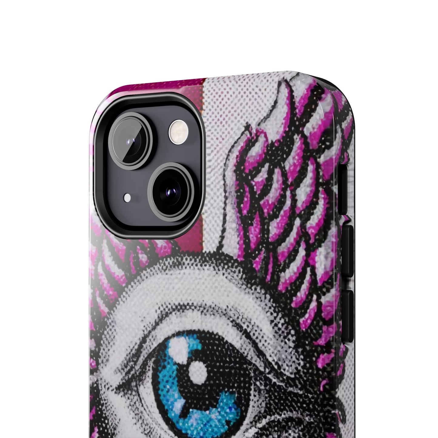 Dual-Tone Winged Eye iPhone Case