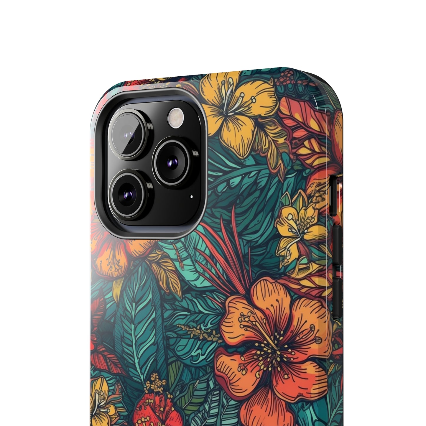 Radiant Frangipani - Hawaiian Tough Phone Case