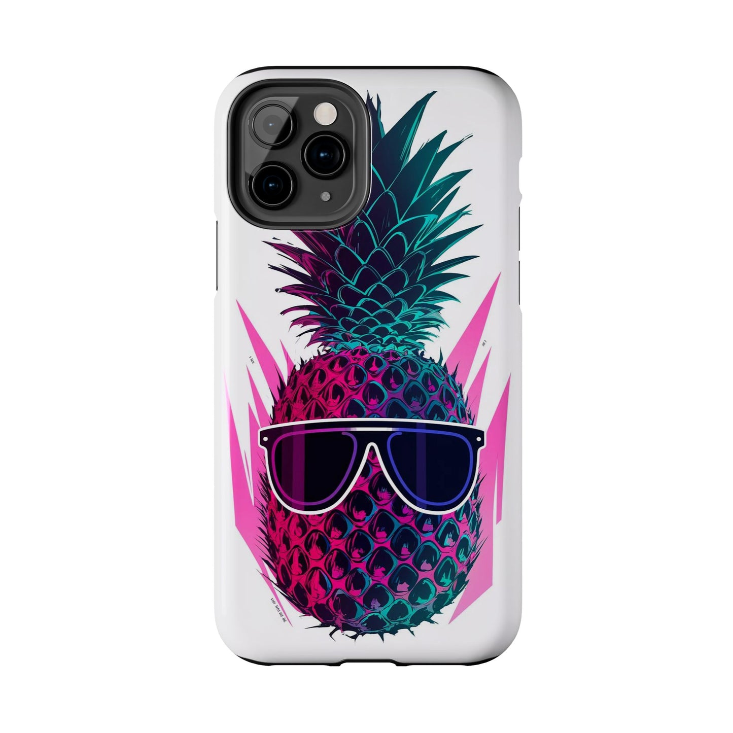 Sunglass Clad Pineapple Funk Tough Phone Case