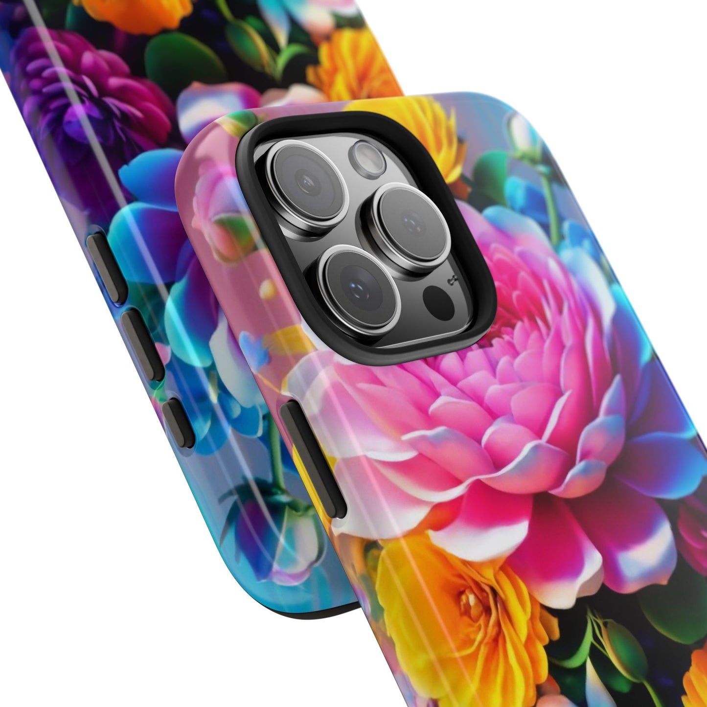 Vibrant Floral Splendor Tough Phone Case