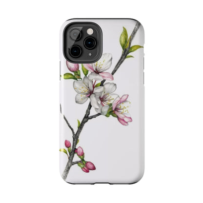 Minimalist Blossom Branch Tough Phone Case