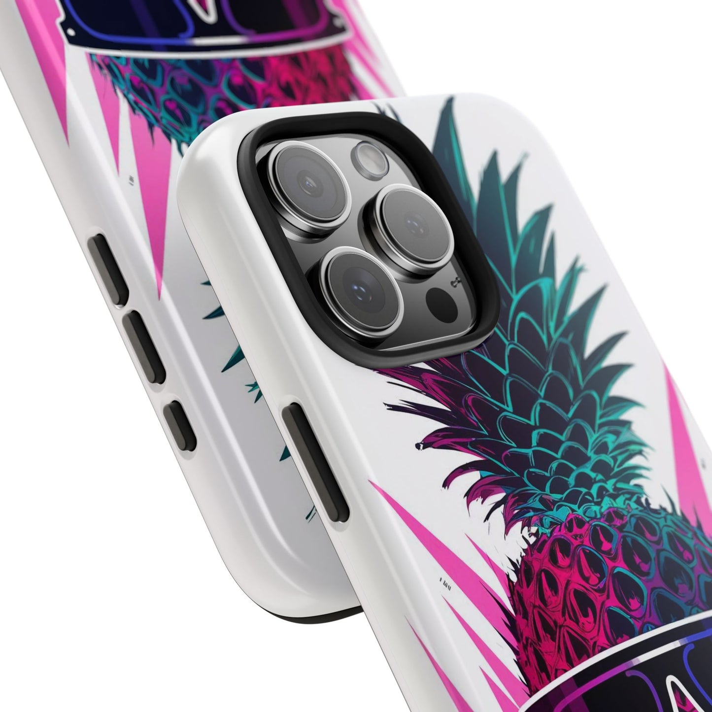 Sunglass Clad Pineapple Funk Tough Phone Case