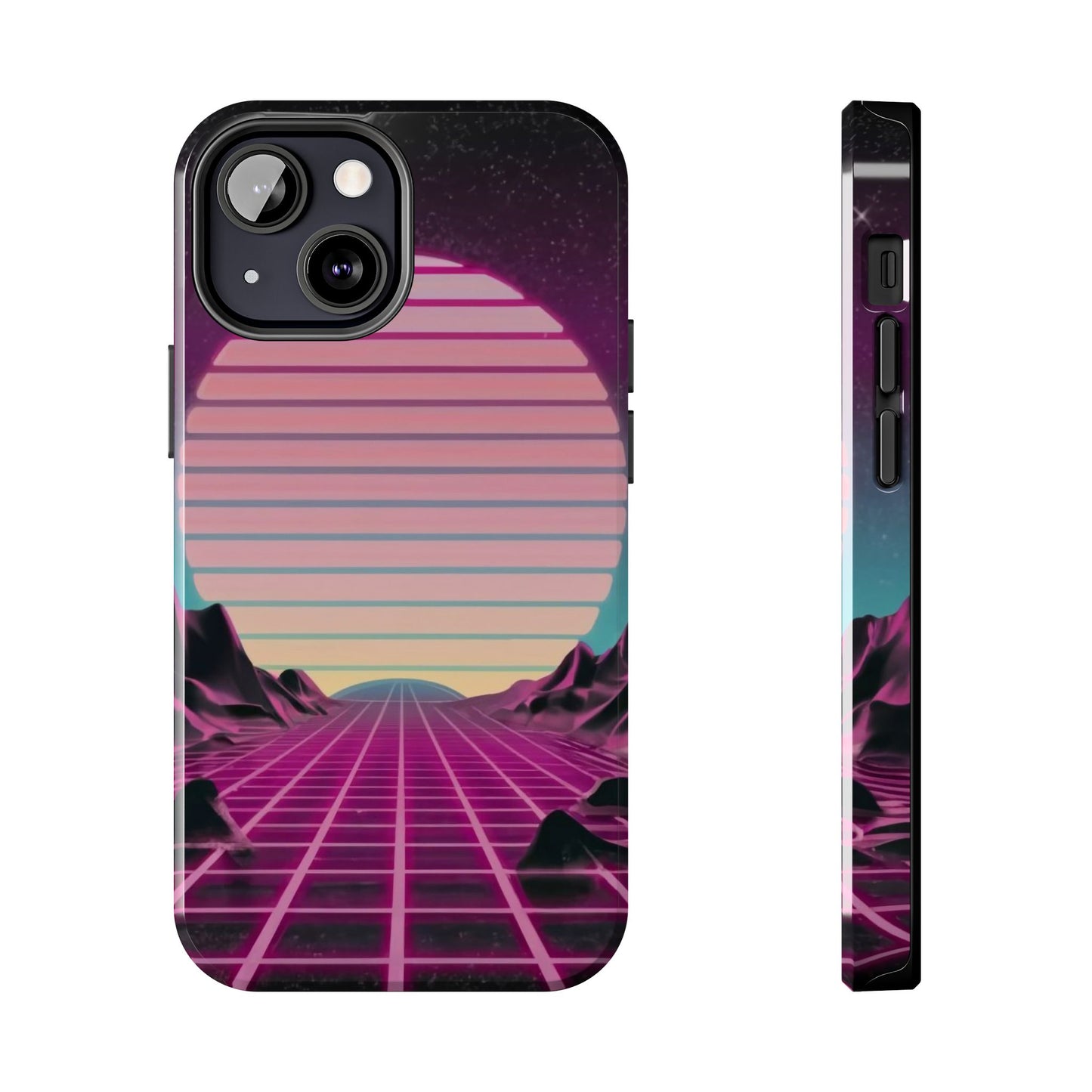 Neon Horizon Defender GridCase