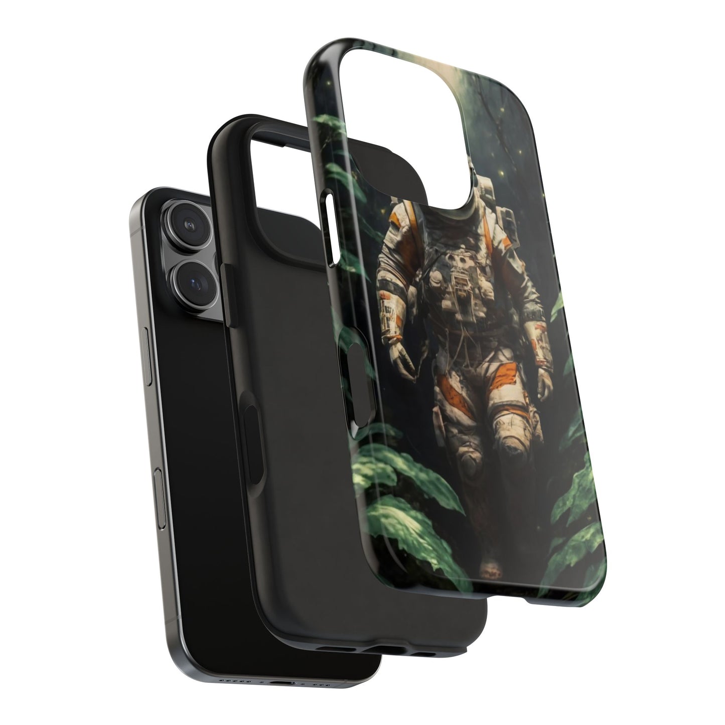 Cosmic Explorer Jungle Trek Tough Phone Case