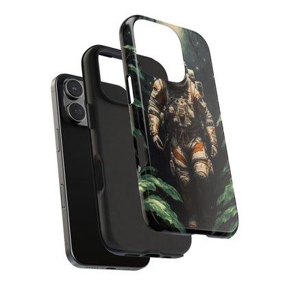 Cosmic Explorer Jungle Trek Tough Phone Case