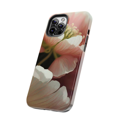 Pink Petal Watercolor Bloom Tough Phone Case