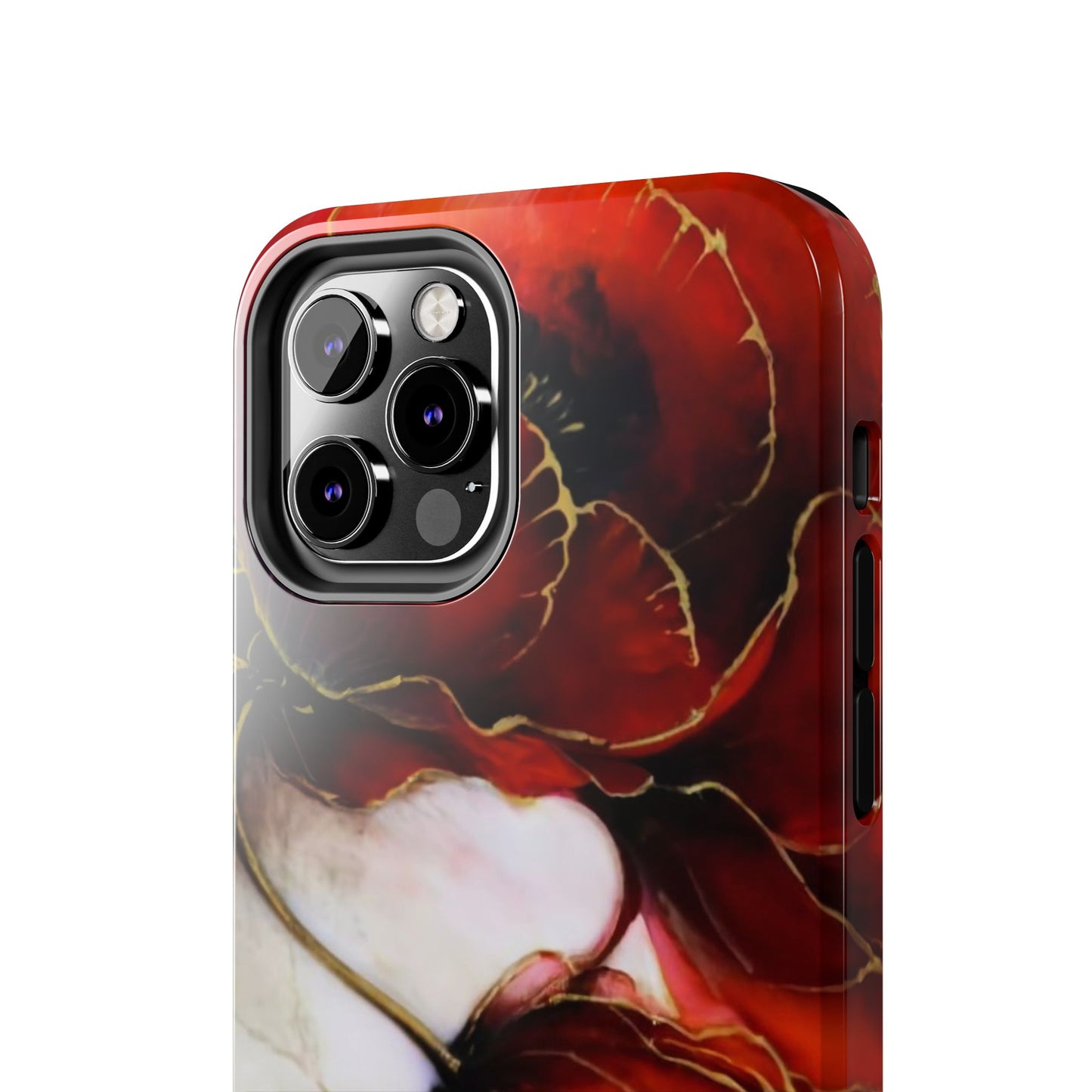 Ethereal Blossom Alcohol Ink Tough Phone Case