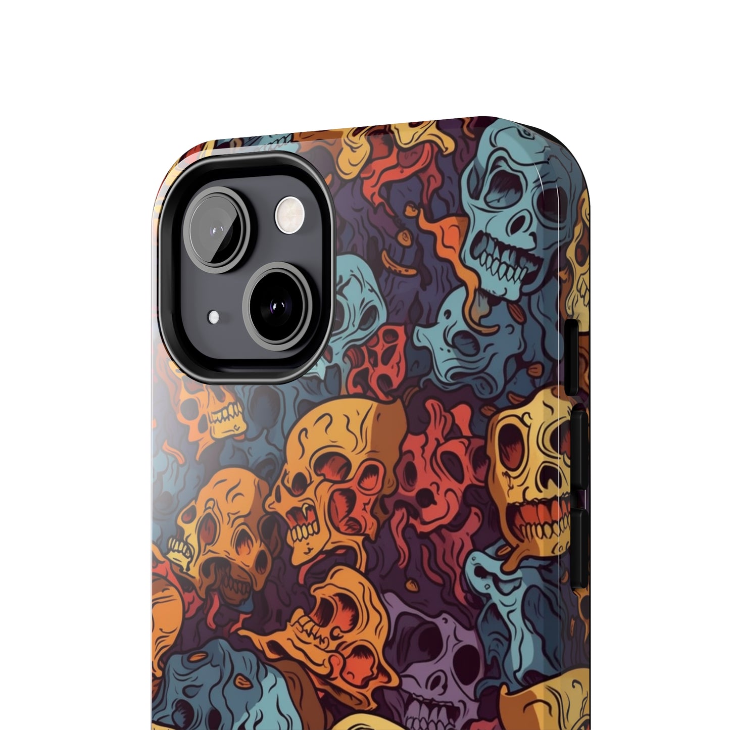 Skeletal Flow - Deathly Protection - Tough Phone Case