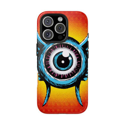 Bursting Vision Winged Eye iPhone Case