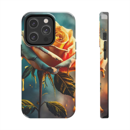 Golden Rose Elegance Tough Phone Case