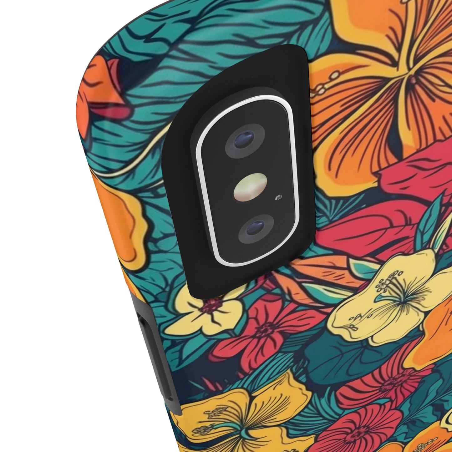 Brilliant Lokelani - Hawaiian Tough Phone Case