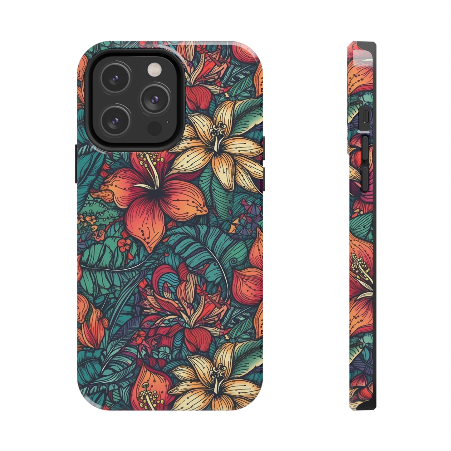 Exotic Explosion - Hawaiian Tough Phone Case