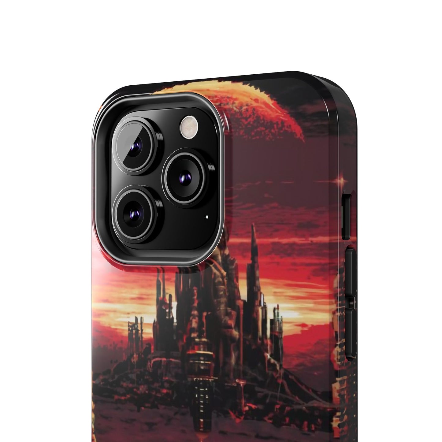 PixelVista Futuristic City Tough Phone Case