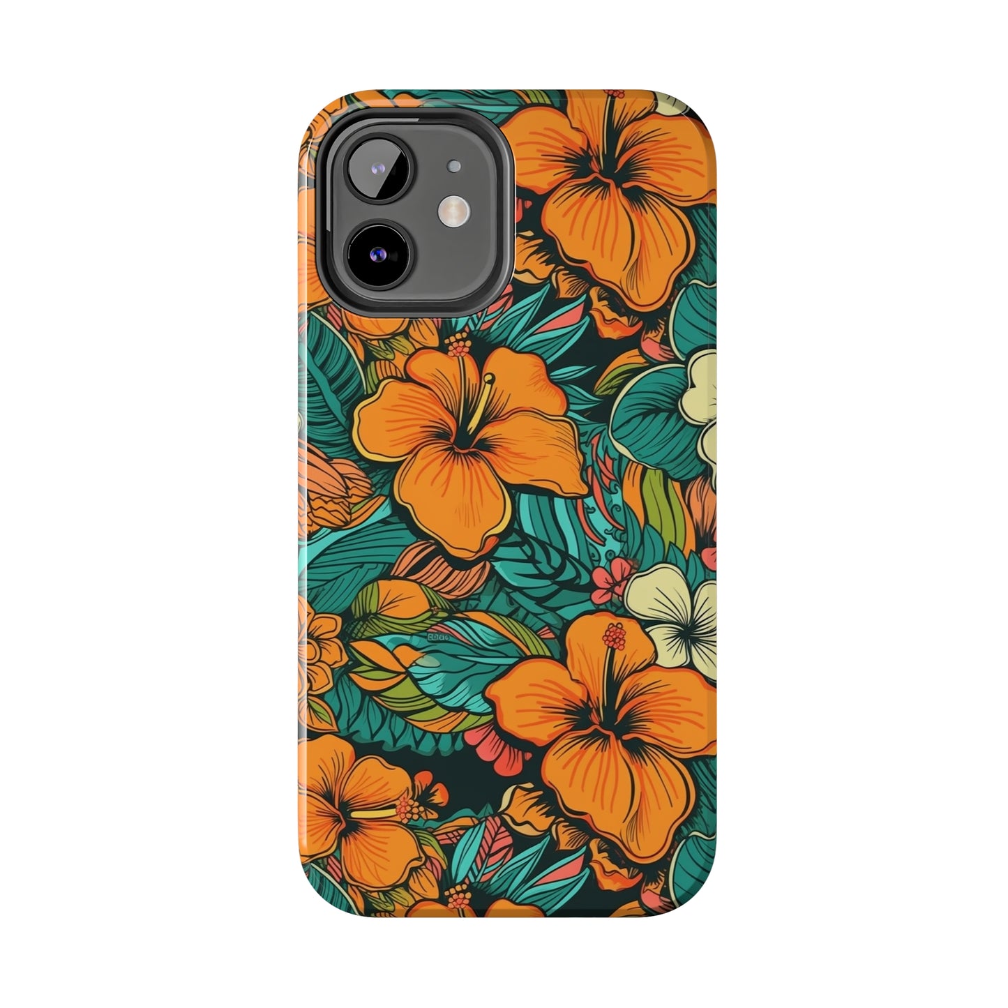 Sunset Tiare - Hawaiian Tough Phone Case