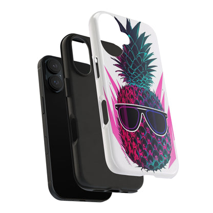 Sunglass Clad Pineapple Funk Tough Phone Case