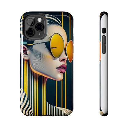 Shinkawa-Inspired Sunglasses Woman Tough Phone Case