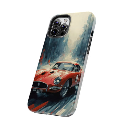 City Drive Red Sports Car Tough Phone Case