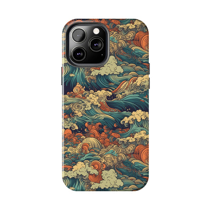 Colorburst Coast - Wave of Colors - Tough Phone Case