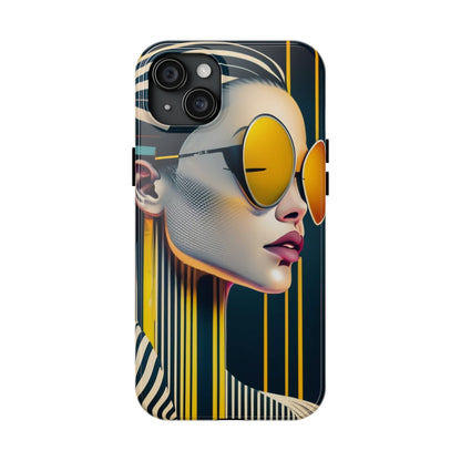 Shinkawa-Inspired Sunglasses Woman Tough Phone Case