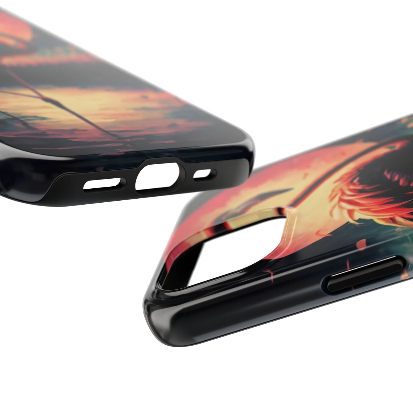 Sunset Flamingo Defender Case