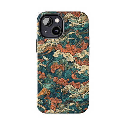 Vibrant Waves - Wave of Colors - Tough Phone Case