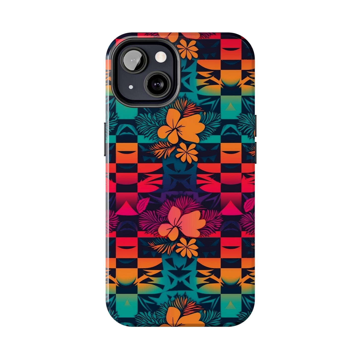 Electric Plumeria - Hawaiian Tough Phone Case