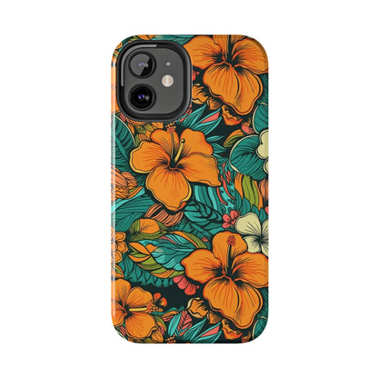 Sunset Tiare - Hawaiian Tough Phone Case