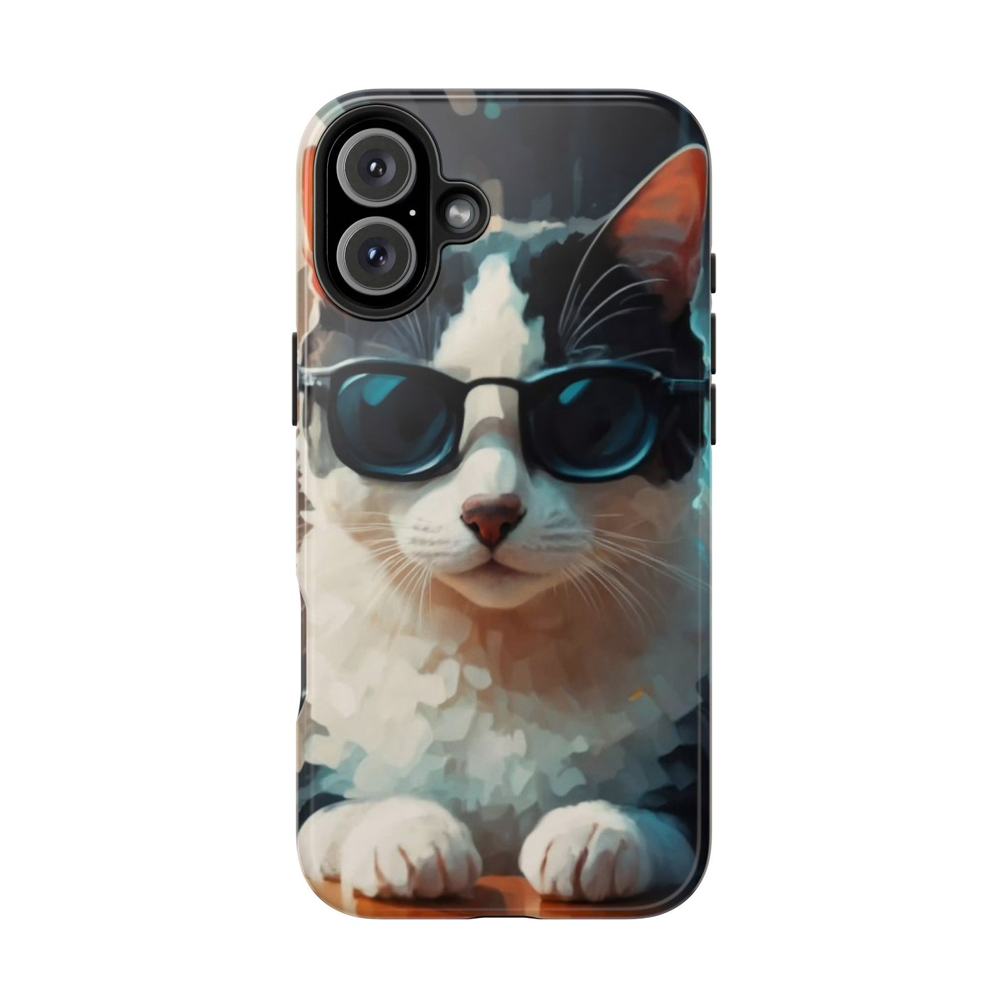 CoolCat Dinner Date Tough Phone Case