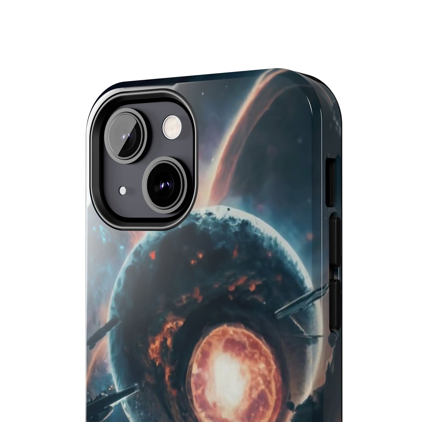 Cosmic Implosion Planet Tough Phone Case