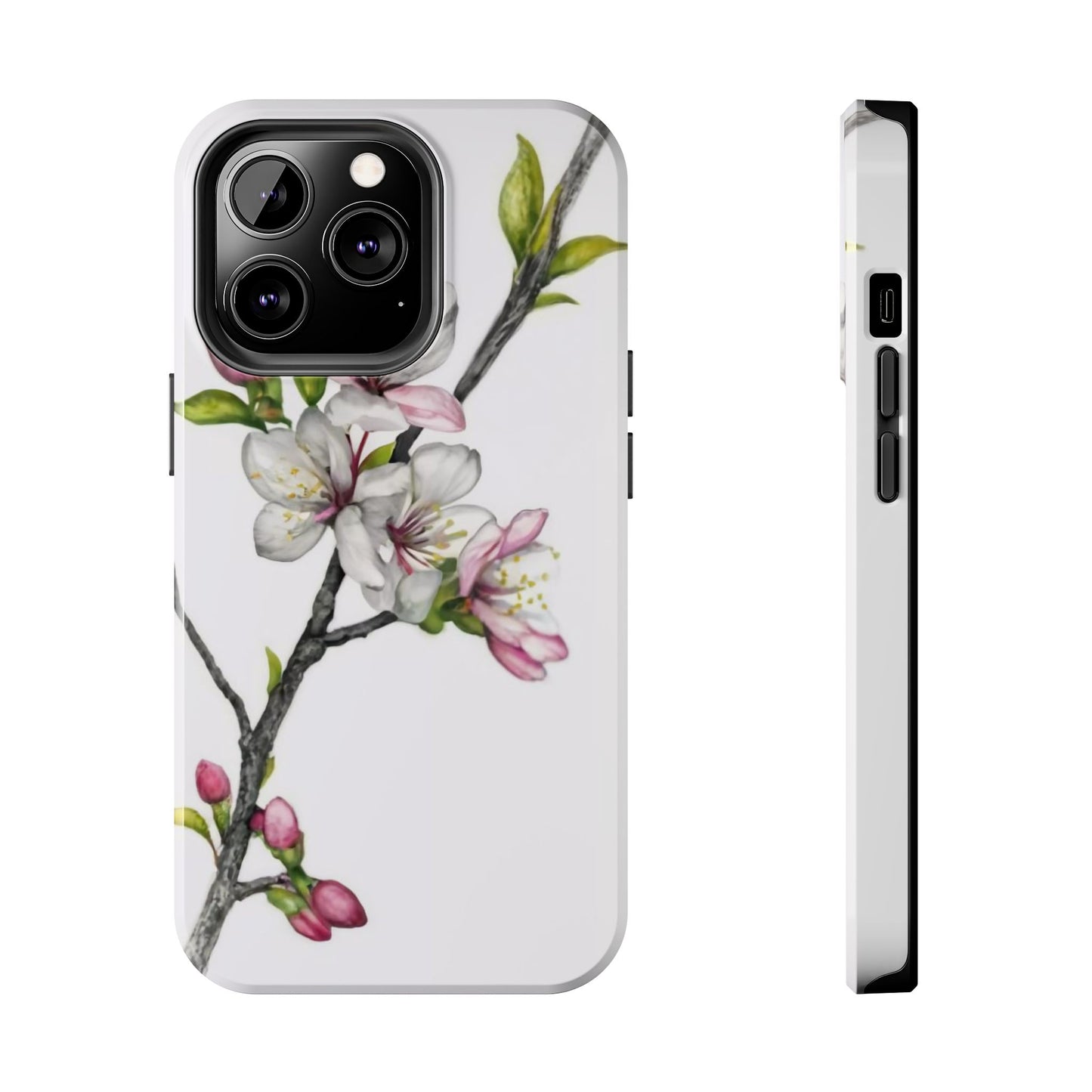 Minimalist Blossom Branch Tough Phone Case